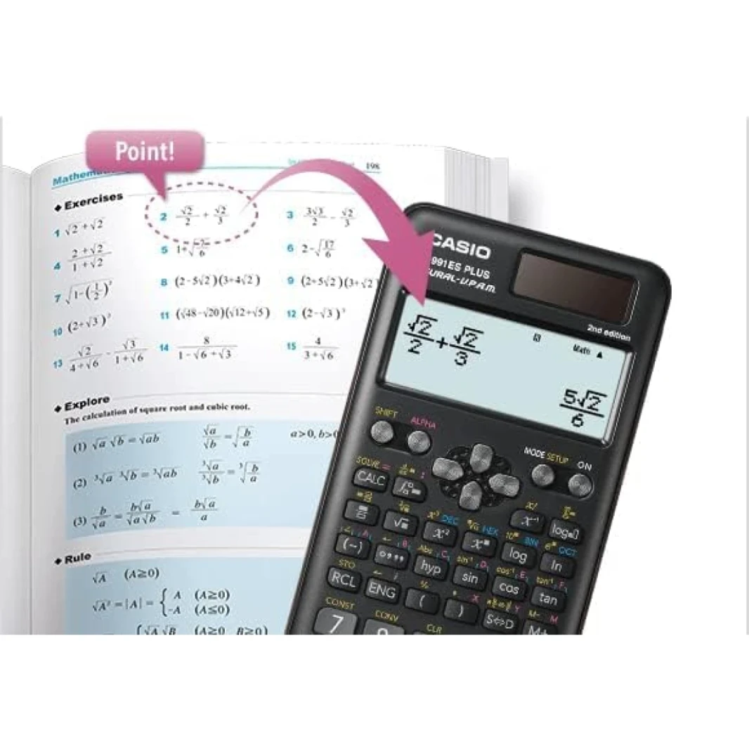 آلة حاسبة كاسيو FX-991ES بلس 2 علمية