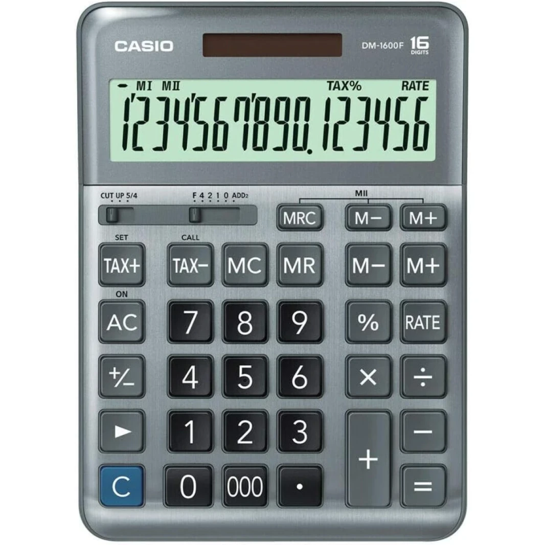 آلة حاسبة كاسيو DM-1600F