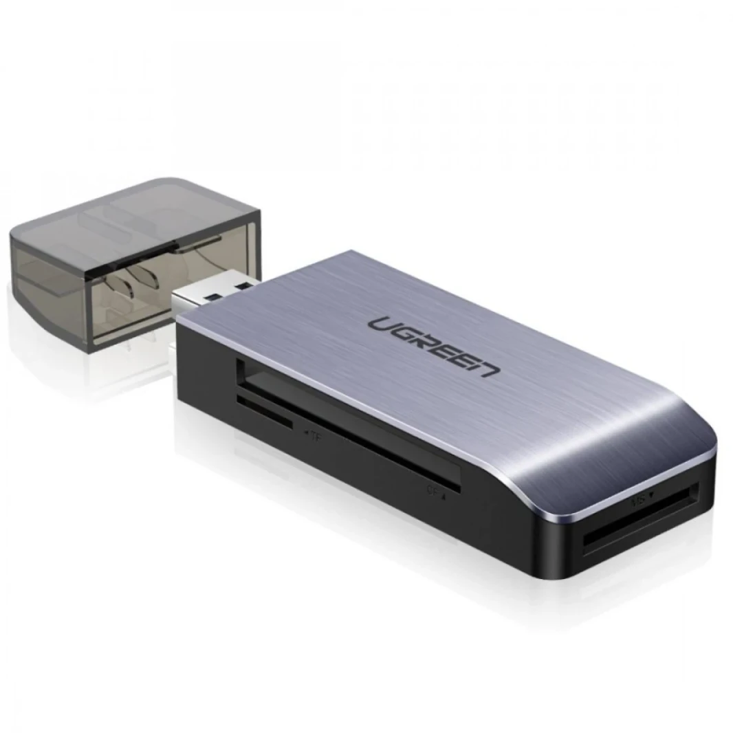 UGREEN USB-A 3.0 إلى TF/SD/CF/MS-CARD Reader