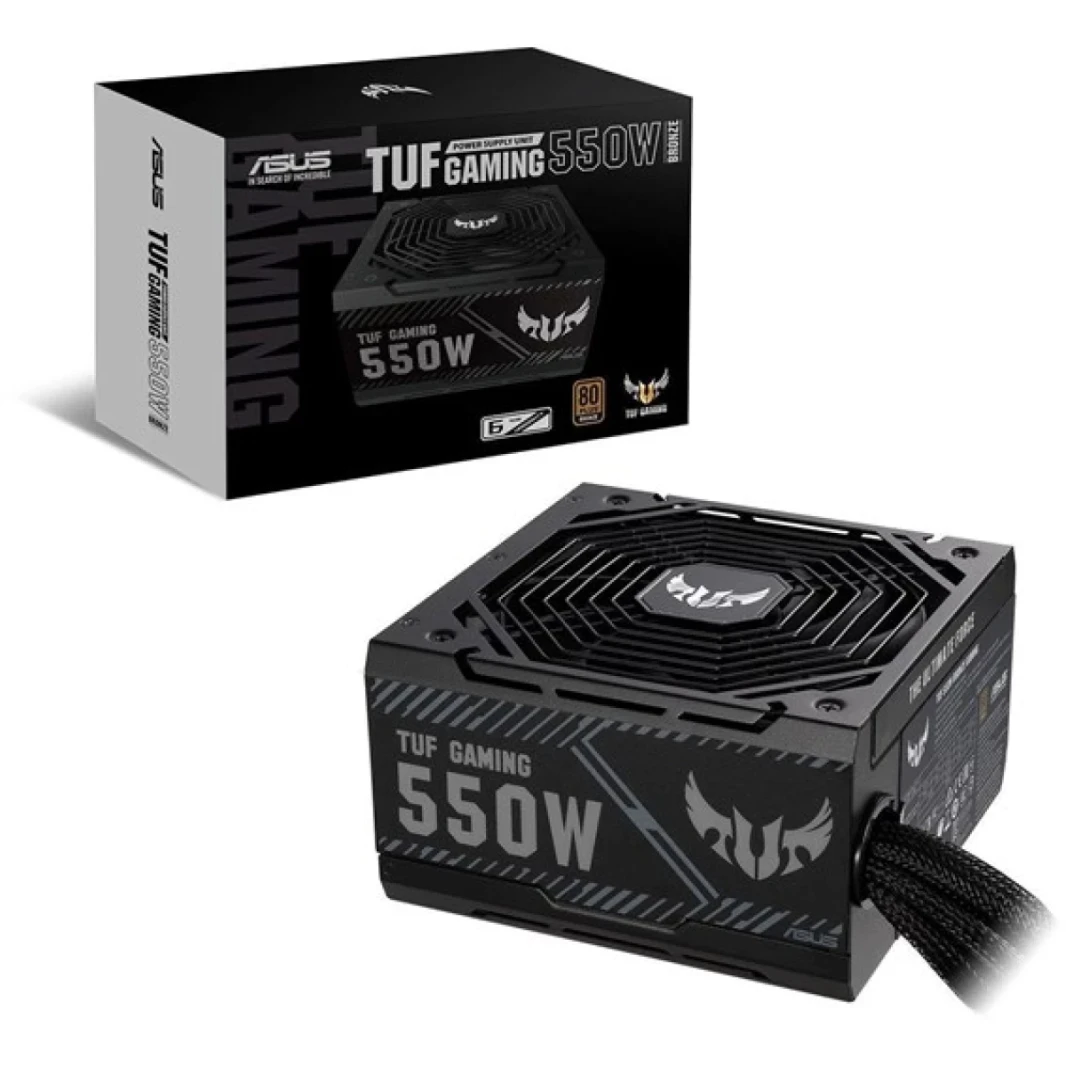 ASUS TUF Gaming 550W PSU يؤدي في المتانة
