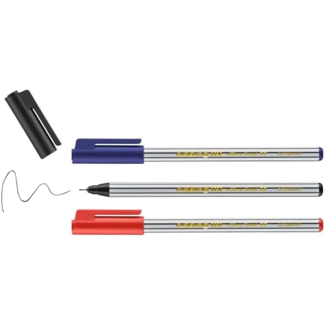 Edding 89 Office Liner EF - For Finest Lines Set Of 3 Colors