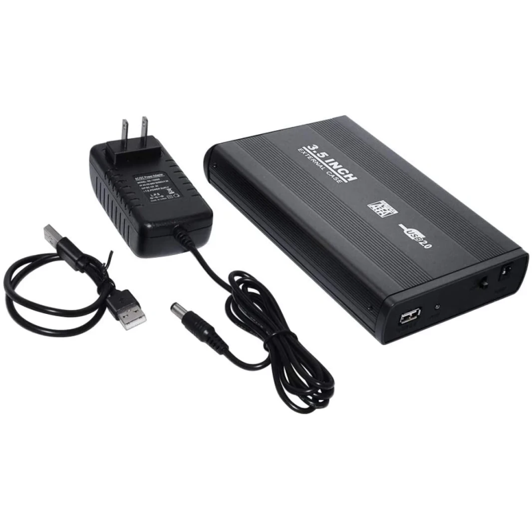 حاوية القرص الصلب 3.5 "SATA USB 2.0