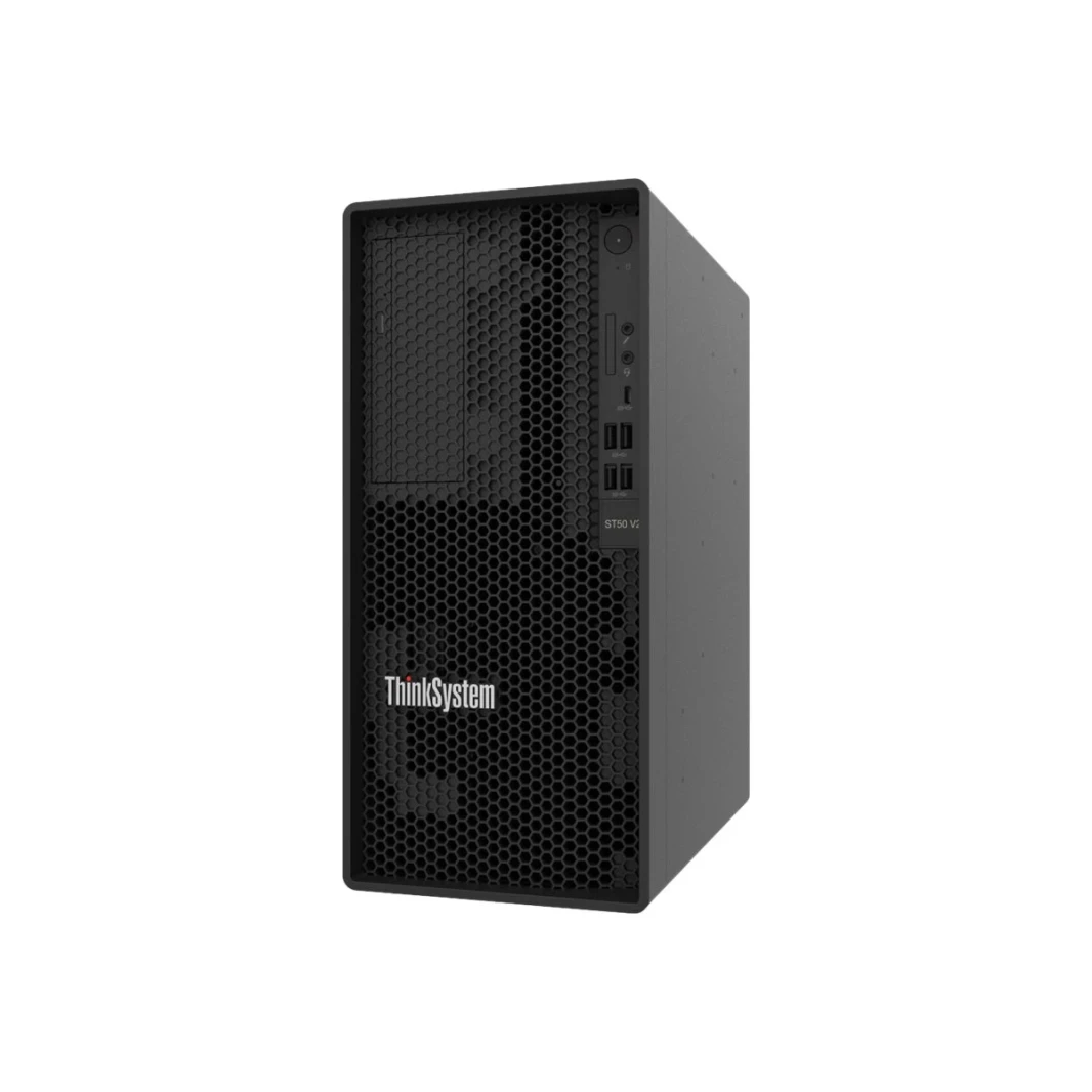 Lenovo Thinksystem Srever St50v2 E-2356 Intel Xeon 3.2GHz 6CORE 16GB DDR 4 2X2TB HDD