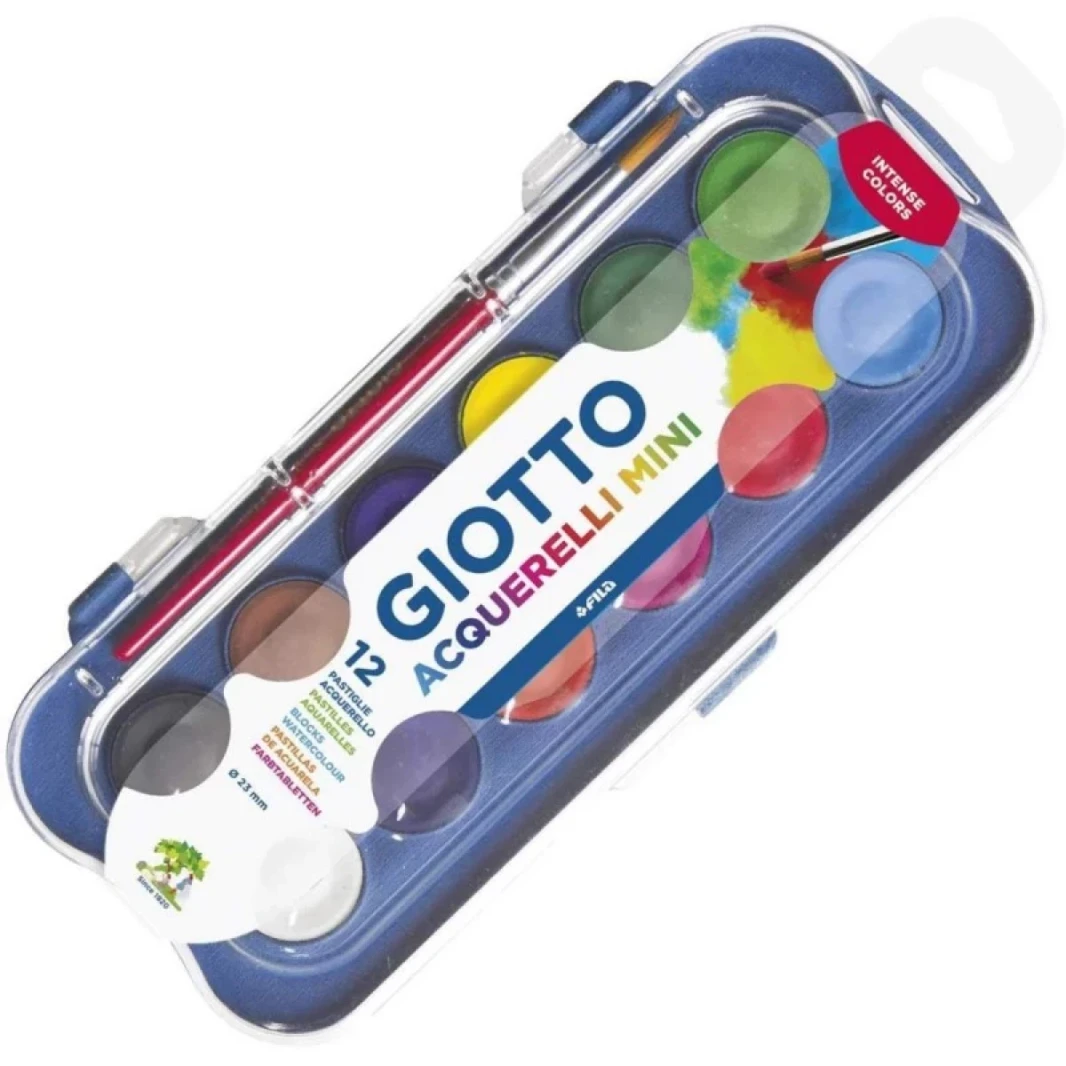 Giotto Water Color 12 لون