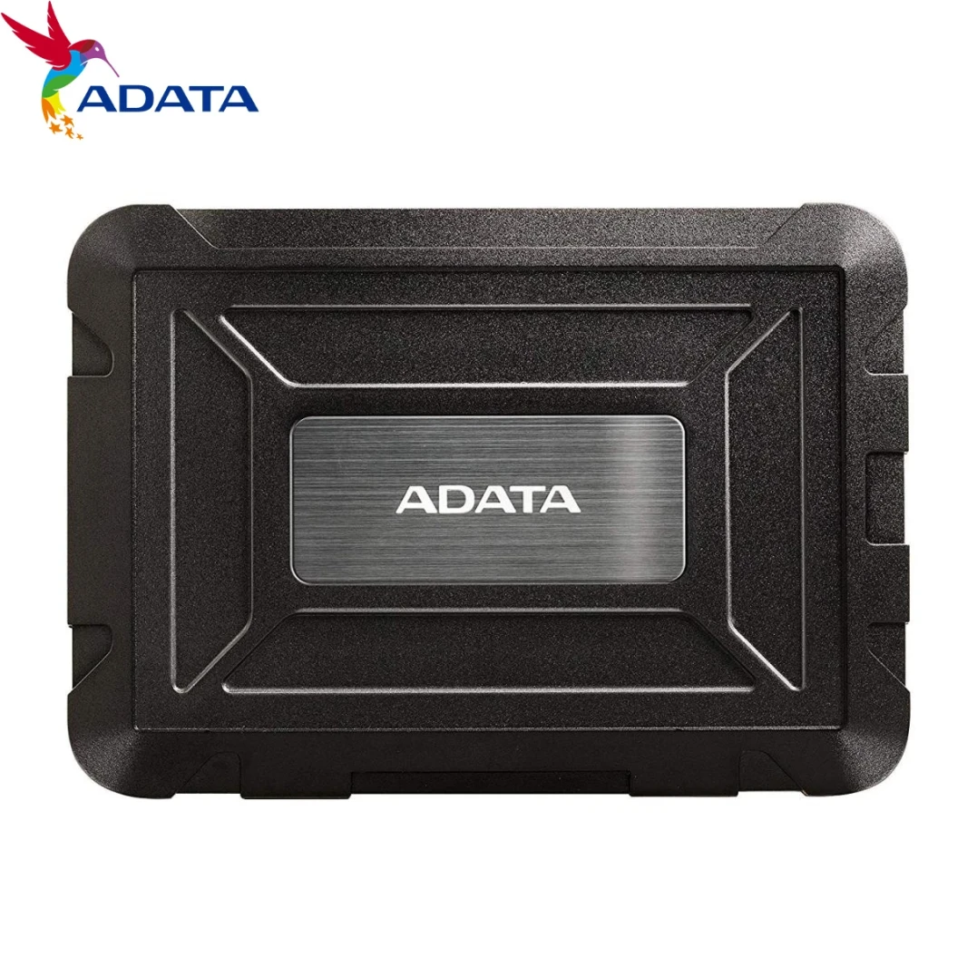 ADATA ED600 USB 3.1 خالية من الأدوات سهلة المبادلة IP54 مقاوم للماء مقاوم للصدمة دليل الغبار 2.5 بوصة SSD وحاوية القرص الصلب