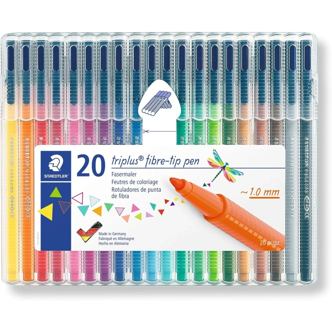 Staedtler Triplus Color Lip Pens Pack من 20