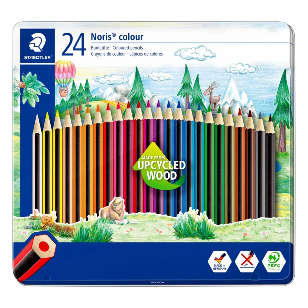 حزمة ألوان ألوان Staedtler Metal Case من 24