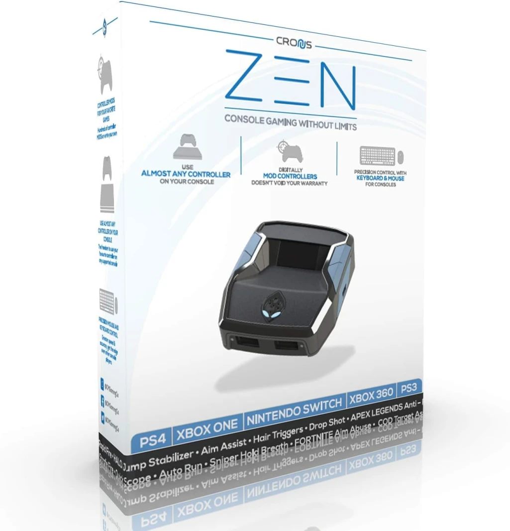 Cronus Zen Controller Emulator for Xbox, Playstation, Nintendo and PC