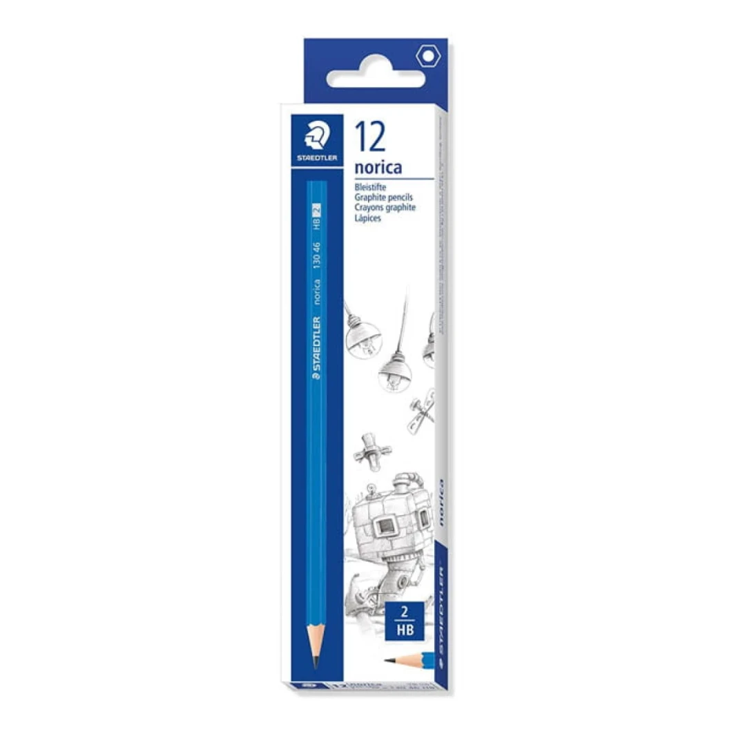 Staedtler Norica HB Pencil Ref بدون ممحاة ، حزمة 12