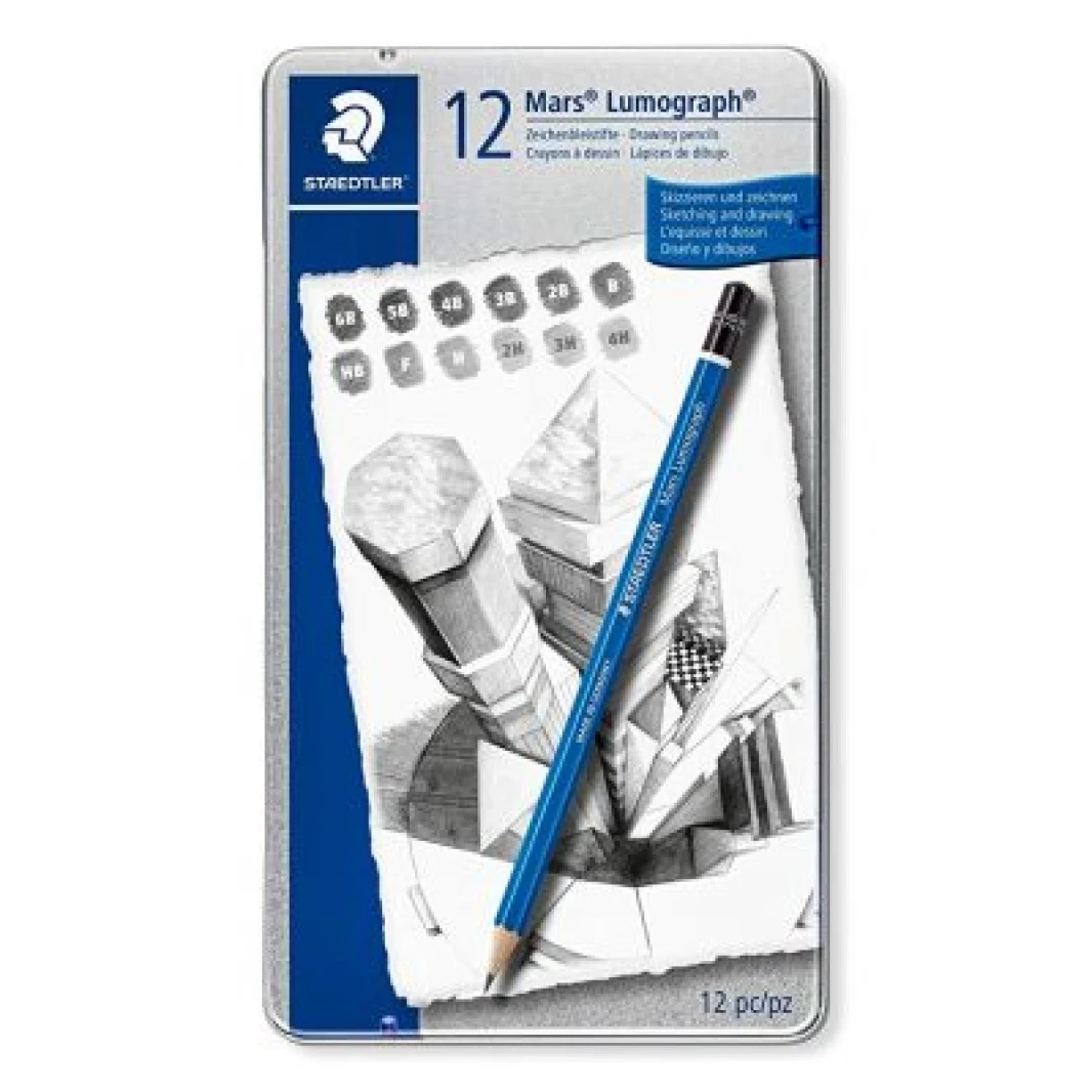 Staedtler Mars Lumograph, Pack Of 12