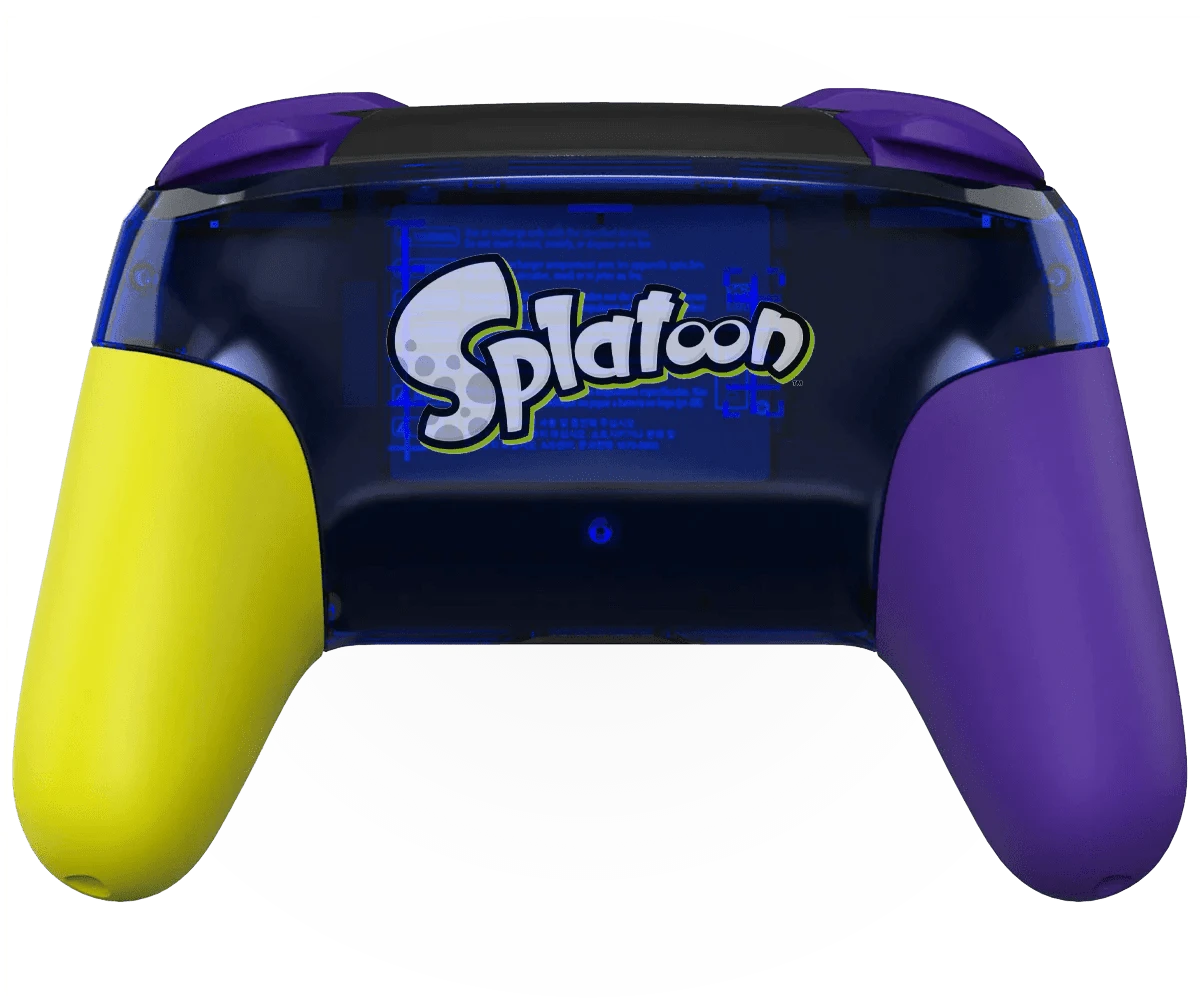 SPLATOON NINTENDO PRO CUSTOM CONTROLLER – Purple