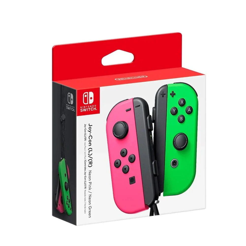 Joycon Controller – Neon Pink Neon Green