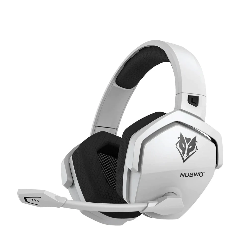 NUBWO G06 Wireless Gaming Headset – White