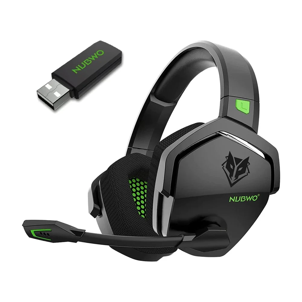 NUBWO G06 Wireless Gaming Headset – Black