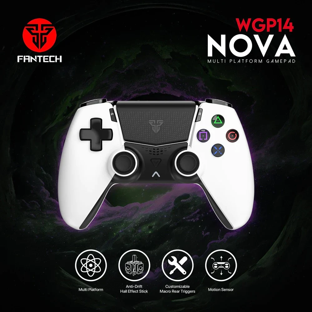 Fantech Nova WGP14 Multi-Platform Hall Effect Gamepad-White