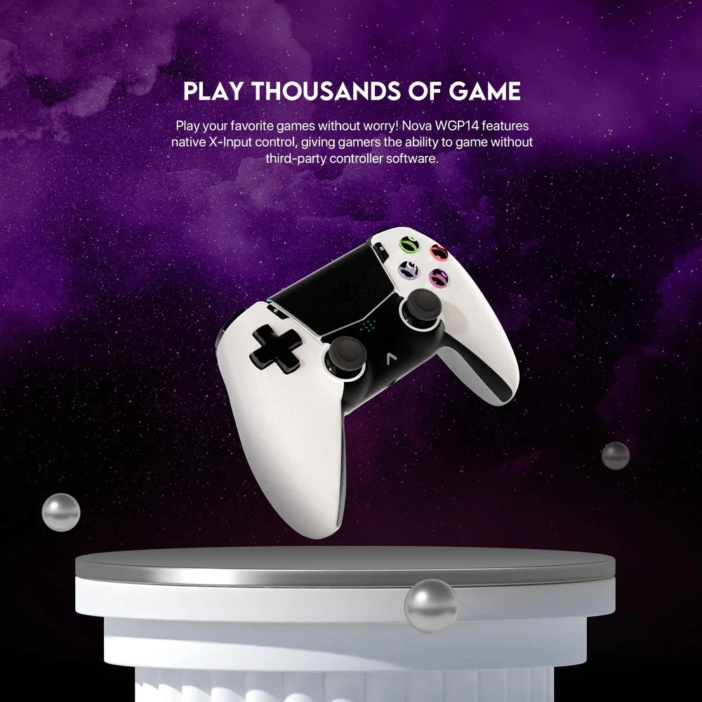 Fantech Nova WGP14 Multi-Platform Hall Effect Gamepad-White