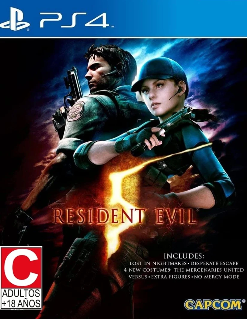 RESIDENT EVIL 5 PS4