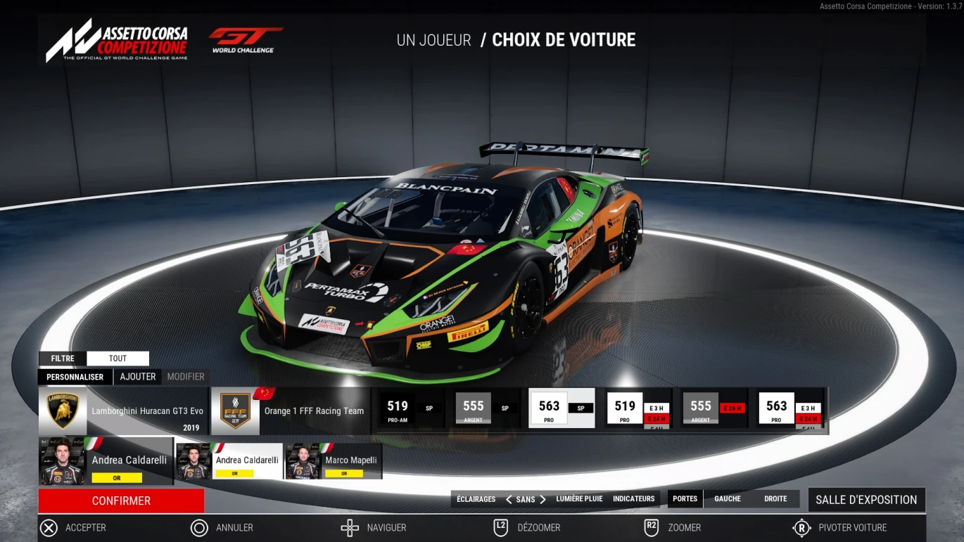 PS5 competition racing asset