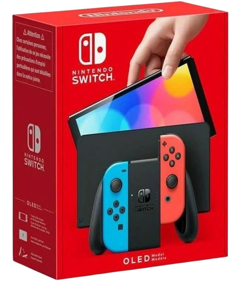 Nintendo Switch – OLED Model Neon Blue Neon Red Set