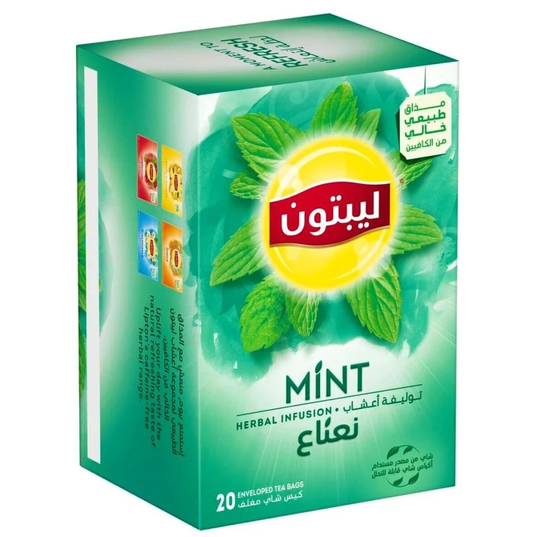 Lipton Herbal Infusion Mint Tea 20 Bags