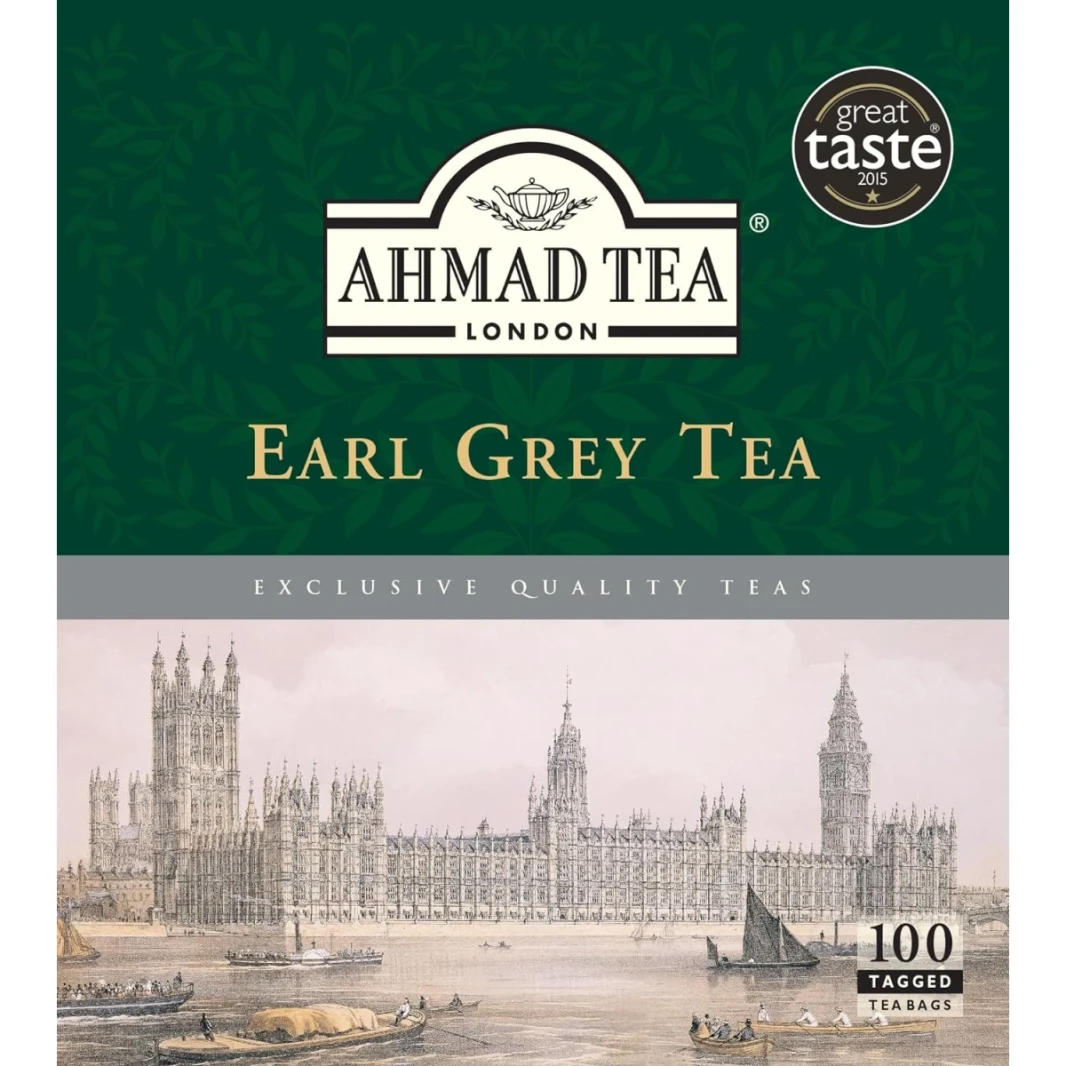 أحمد شاي إيرل غراي حزمة 100