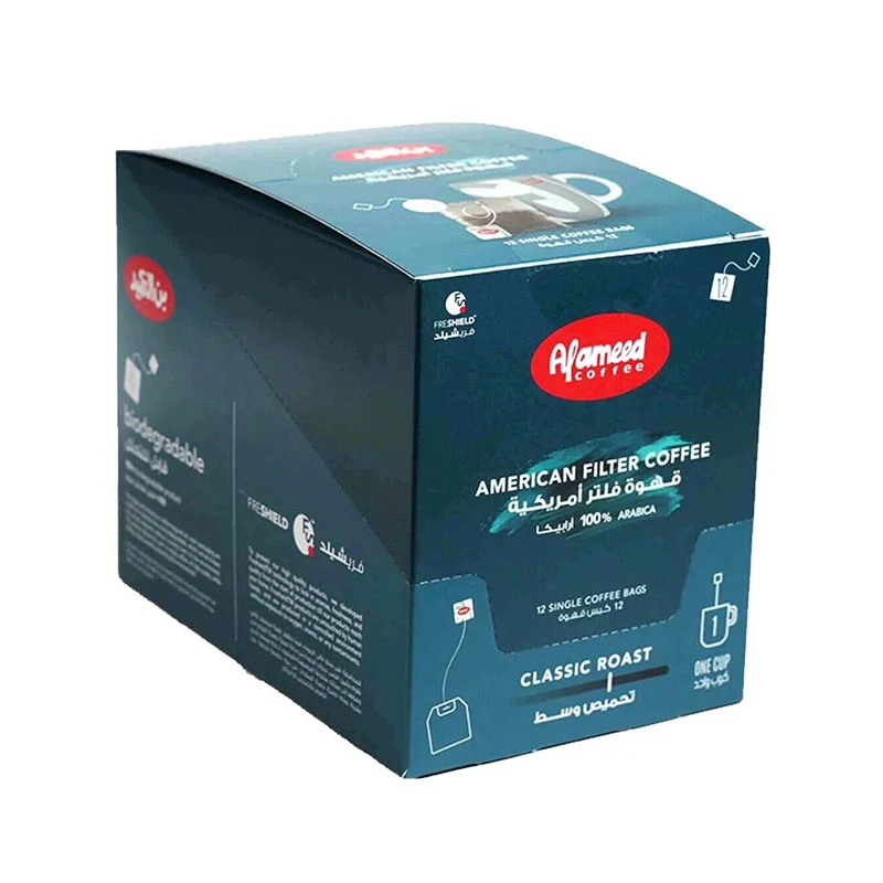 Al Ameed American Coffee Classic Roast Filter 12 Bags
