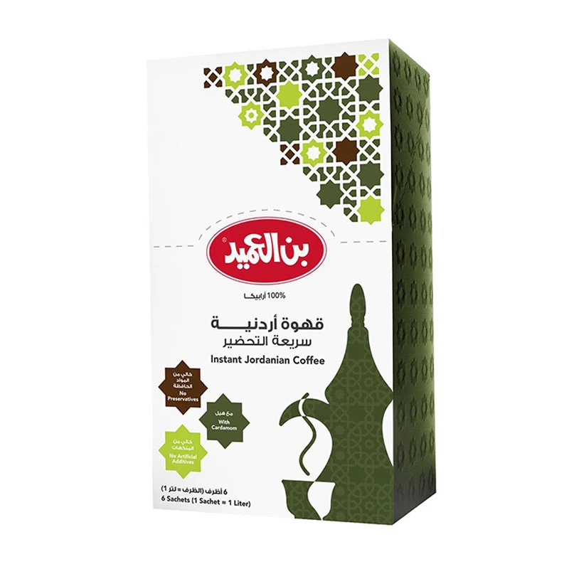 Al Ameed Instant Jordanian Coffee 6 Sachets