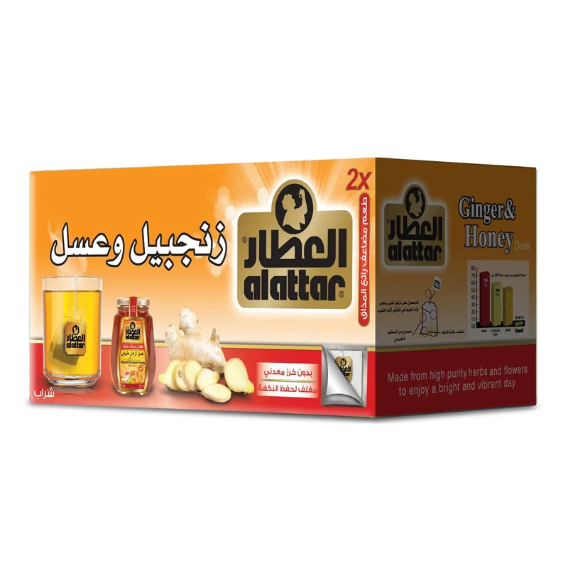 العتار مشروب الزنجبيل والعسل، 20 كيس