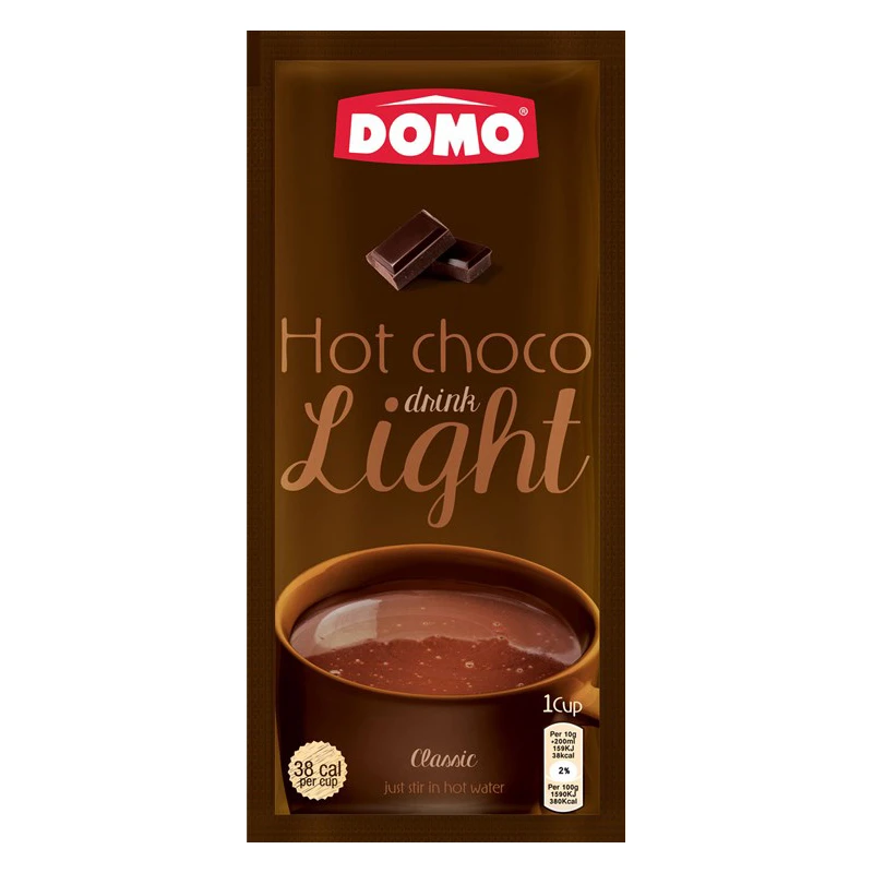 Domo Hot Chocolate Light Classic Drink 10g
