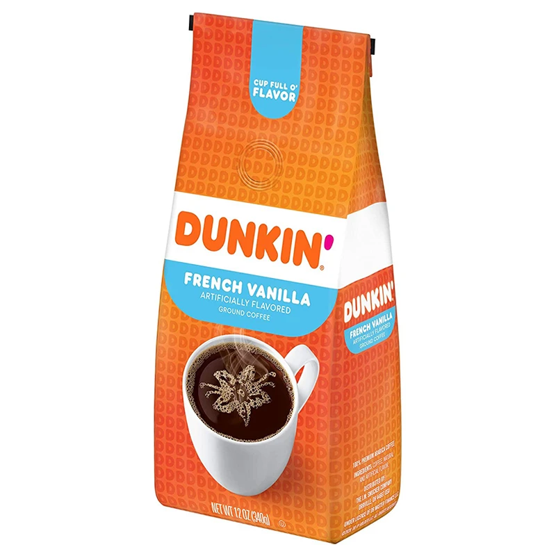 Dunkin 'Donuts French Vanilla Flavored Coffee 340G
