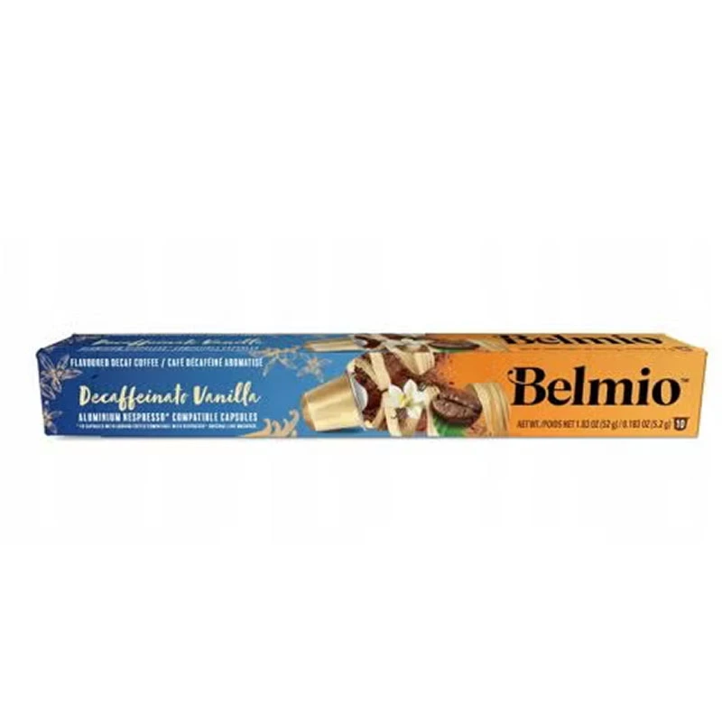Belmio Vanilla Decaf Coffee 10 Capsules