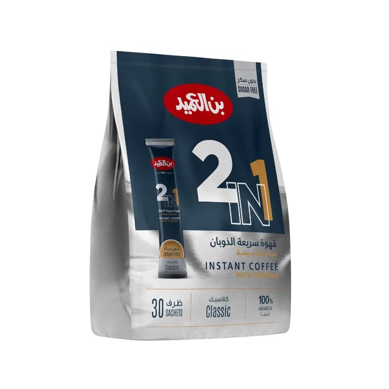 Al Ameed 2 in 1 Instant Coffee 14.5g x 30 Sachets