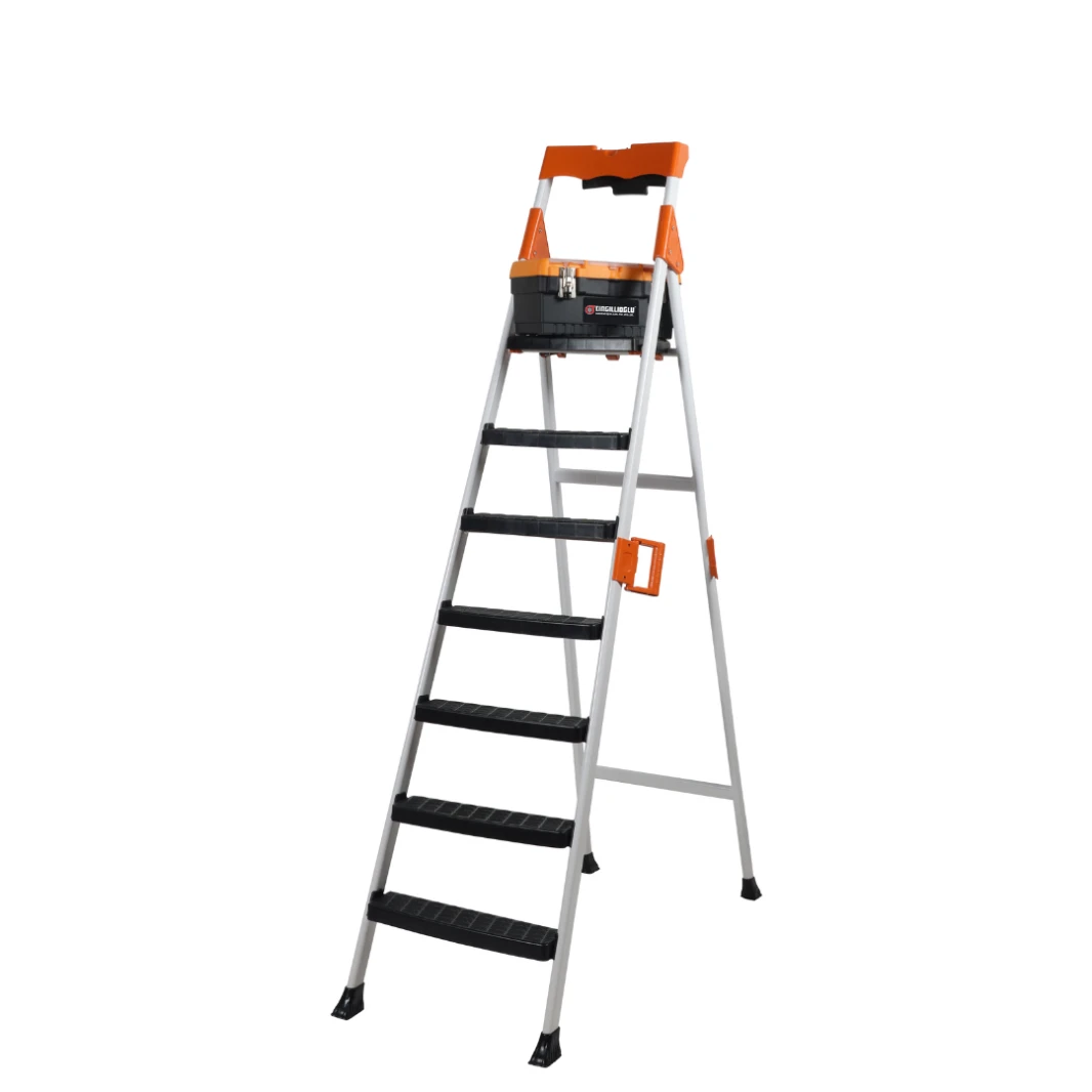 HAUSWEBER 6+1 STEP FOLDING LADDER