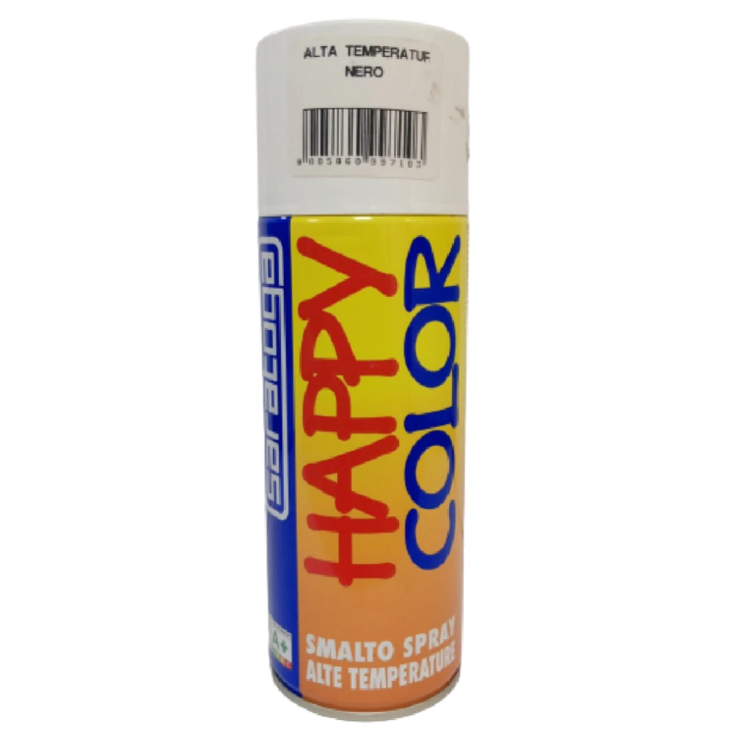 SARATOGA TEMPERATURE SPRAY PAINT BLACK 400ML