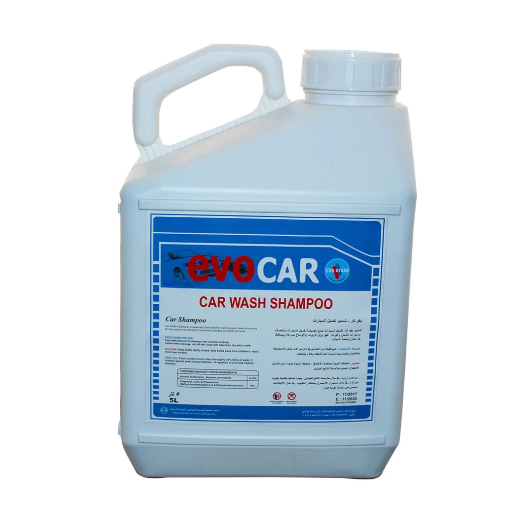 EVO CAR 5L SHAMPOO CLEANS & SHINES