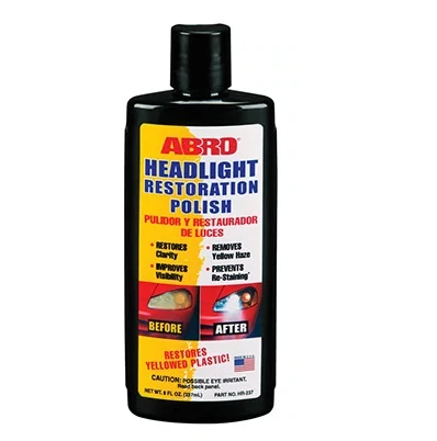 ABRO HR-237 HEADLIGHT RESTORATION POLISH 237ML