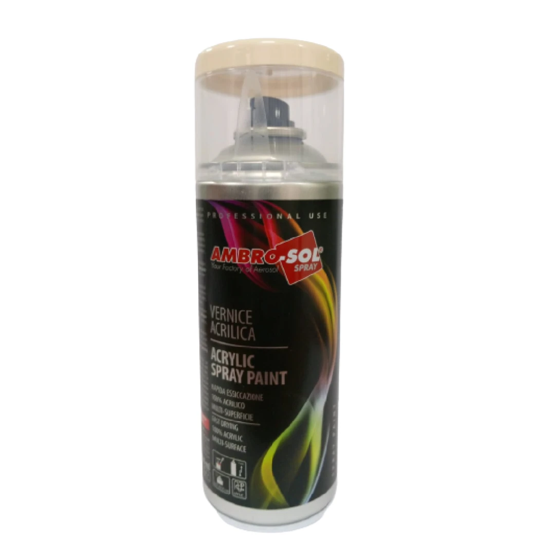 Ambro 400ml أكريليك رذاذ الطلاء ضوء العاج