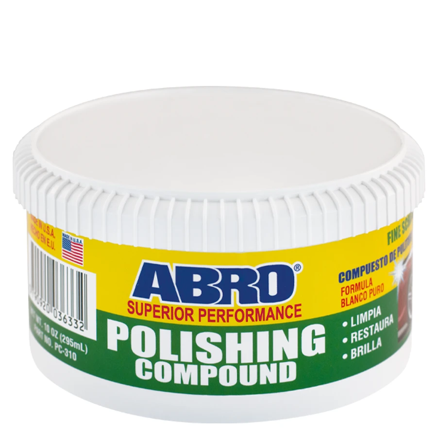 Abro Plishing Compound Performance