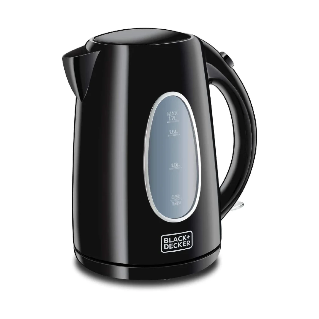 Kettle Black & Decker Electric ، 2200 واط - أسود ، 1.7 لتر