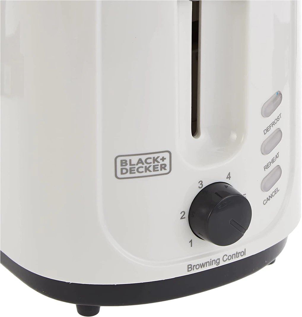 Black & Decker 2-slice toaster, 750 watts