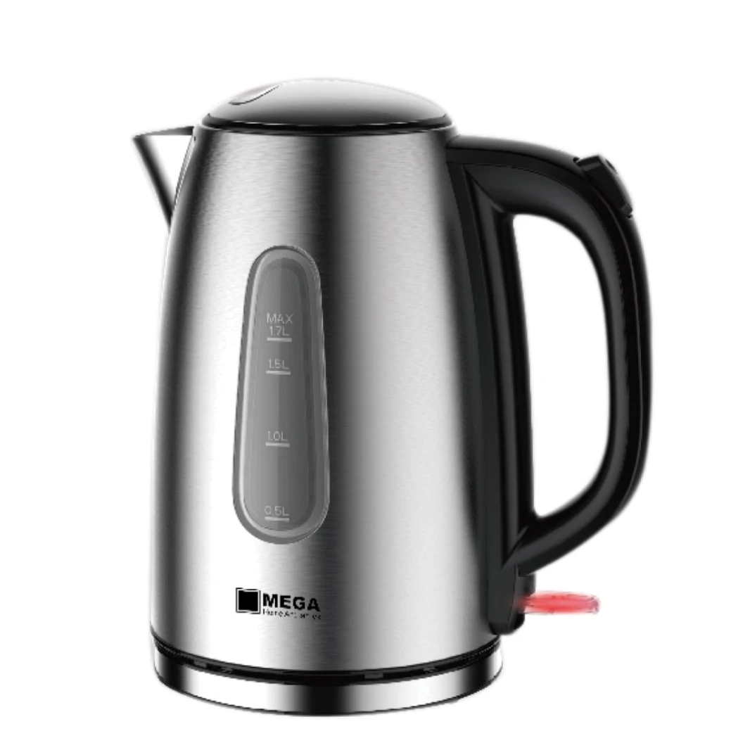 Mega Kettle 2200W 1.7L من الفولاذ المقاوم للصدأ
