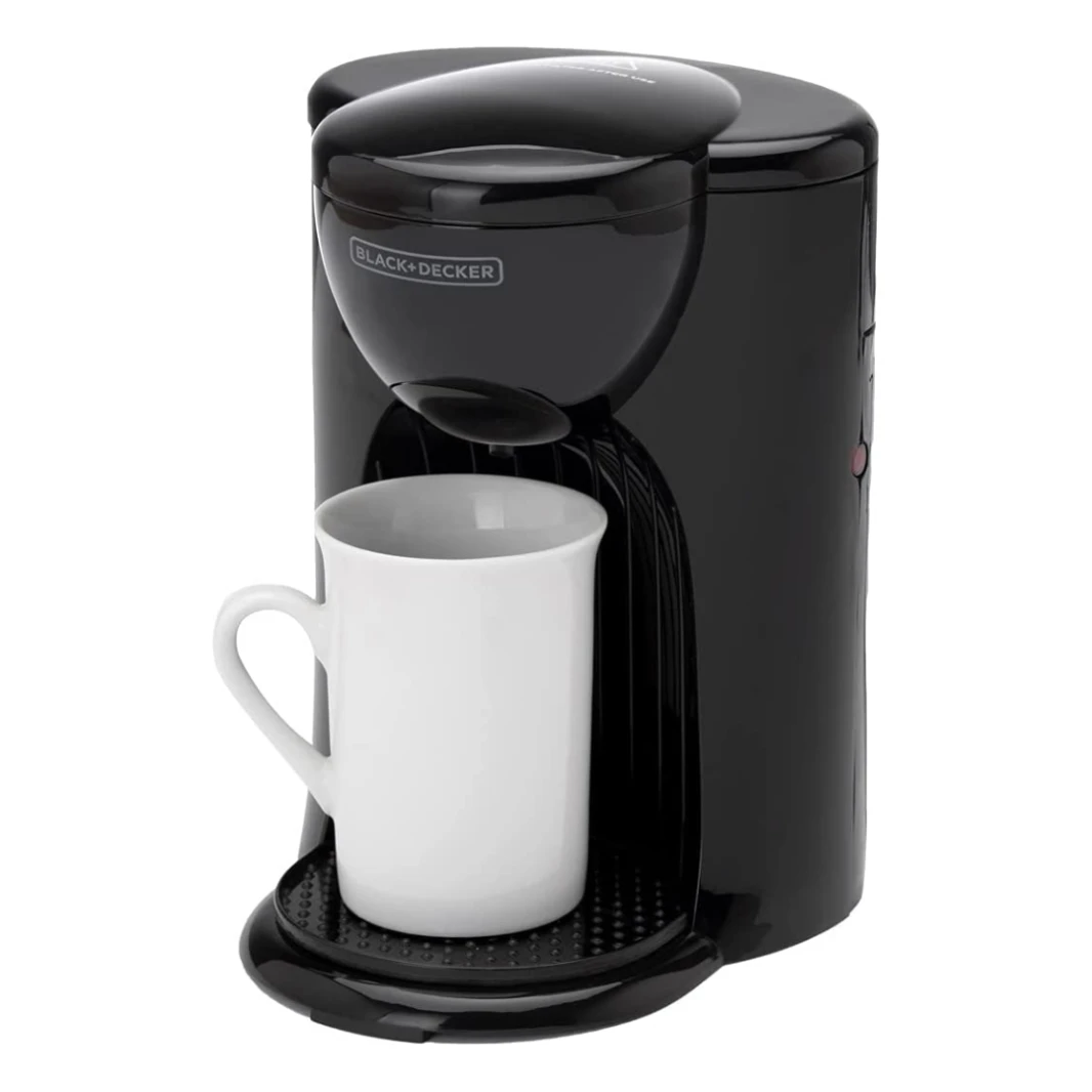 صانع القهوة الأمريكي Black & Decker ، 330 واط ، 1 كوب
