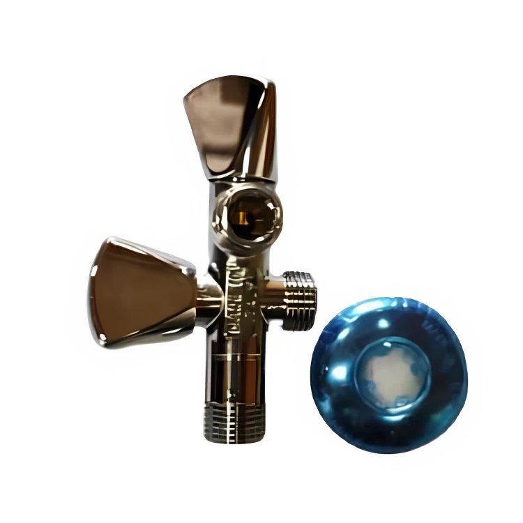 صمام زاوية الثنائي مع Rostte 1/2 "