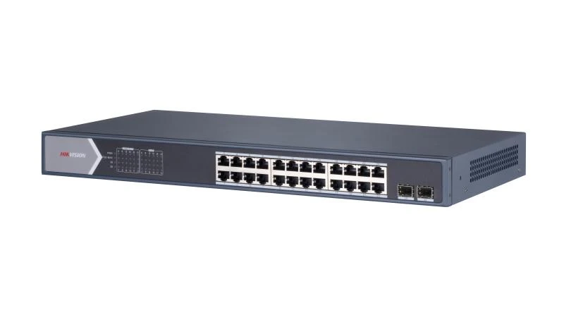 Hikvision 24 Port Gigabit غير مُدارة Poe DS-3E0526P-E Switch