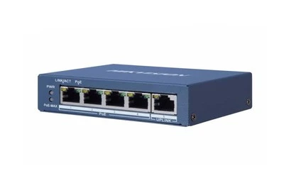 Hikvision 4 Port Gigabit غير مُدارة Poe DS-3E0505P-E Switch