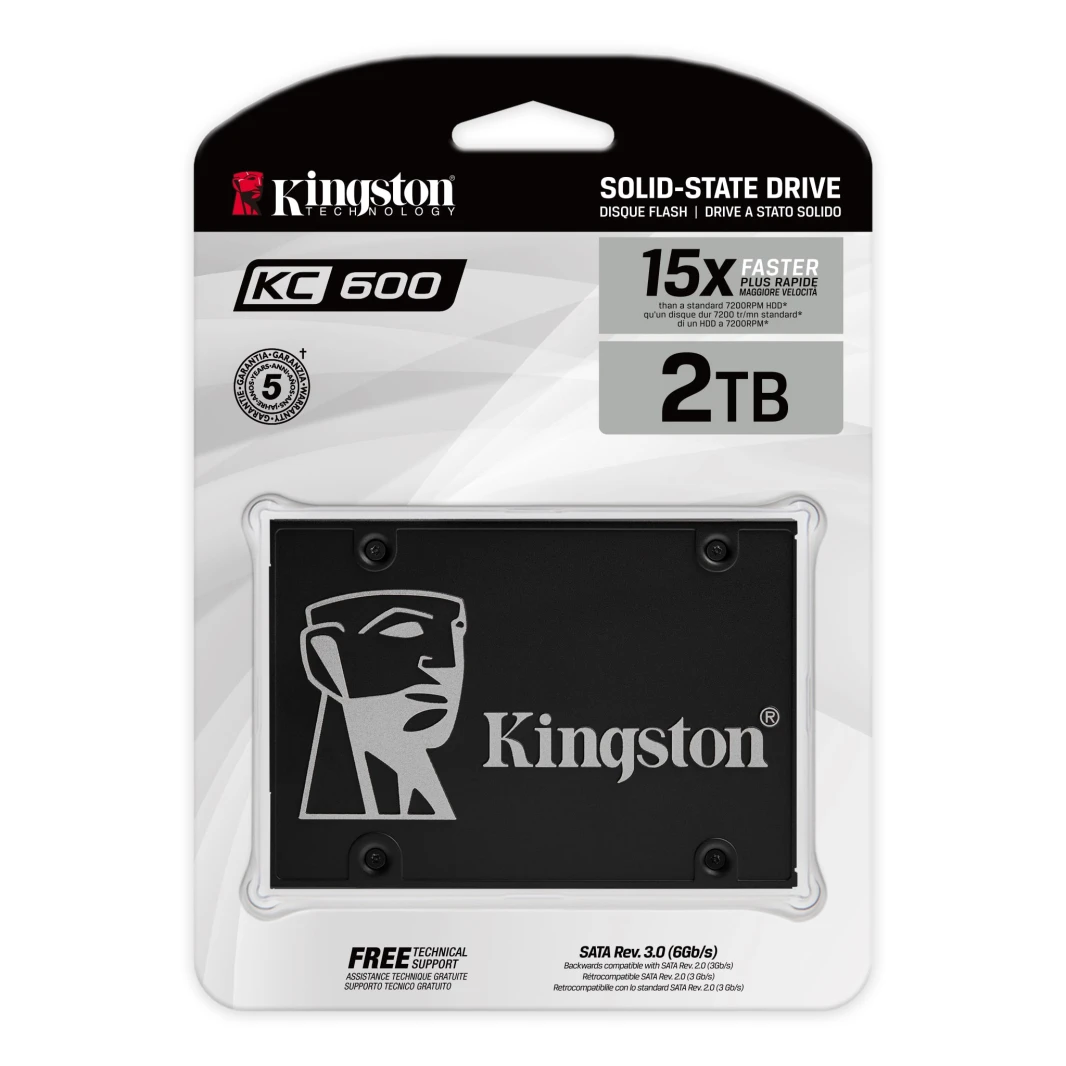 Kingston 2048GB SKC600 X15 SATA SSD