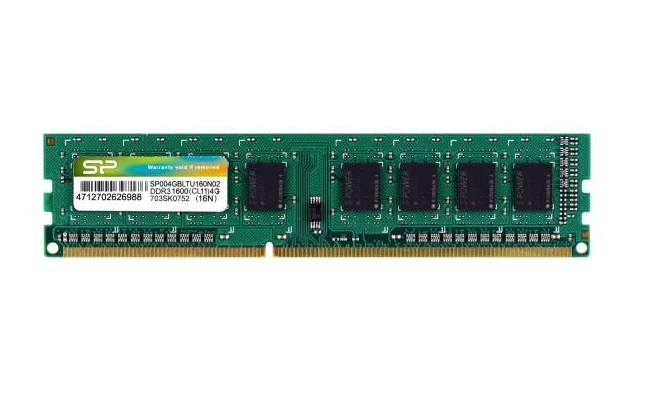 Silicon Power DDR3 4GB 1600MHz RAM للكمبيوتر الشخصي