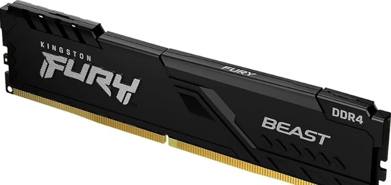 Kingston Fury RGB 8GB DDR4 3200MHz RAM للكمبيوتر الشخصي