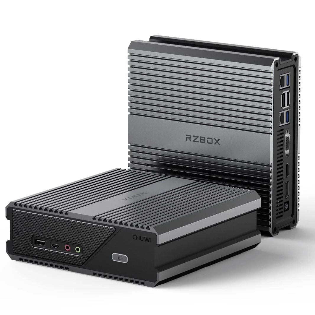 Chuwi Rzbox AMD Ryzen7-5800H-512GB SSD-16GB رام وصولًا إلى 10 ألعاب ميني