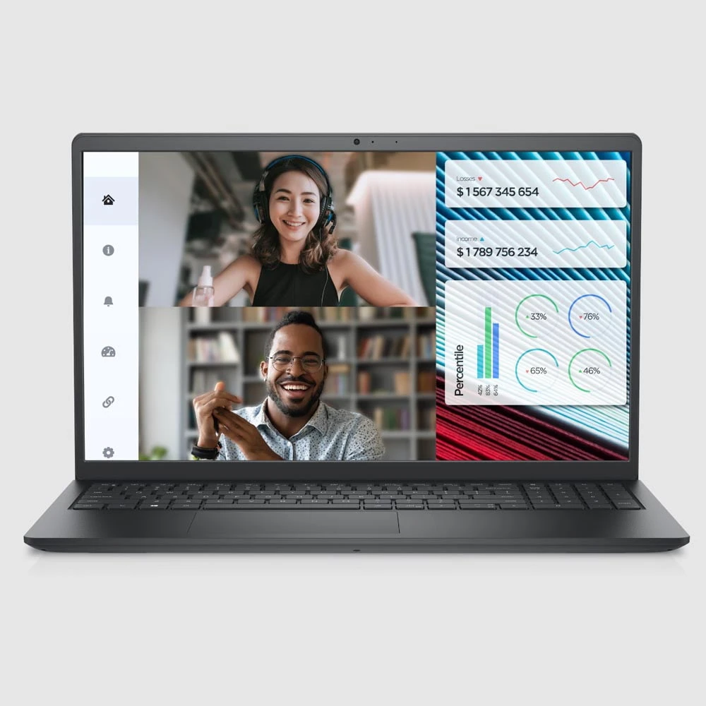 Dell Vostro 3520-Intel Core I5-1235U-512GB SSD-8GB RAM -5.6 "FHD-Windows 11 جهاز كمبيوتر محمول